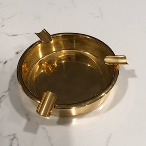 Brand New Gold Ashtray